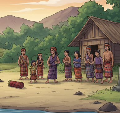 PAMPAHANG DU???ANGNA TONDOK DI MESSAWA (ASAL-MUASAL KEHIDUPAN/PERKAMPUNGAN DI MESSAWA)