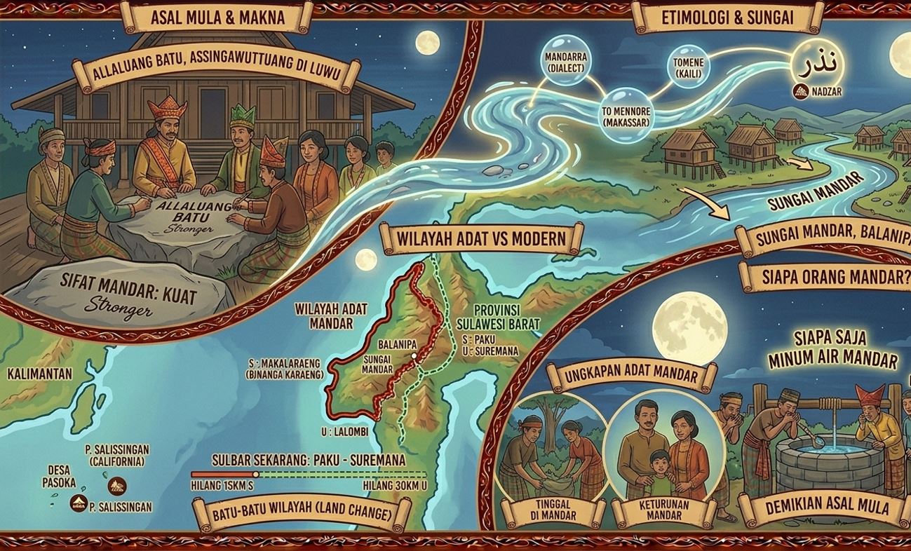 PAMULANNA NISANGA SUKU MANDAR (ASAL MULA SUKU/ETNIS MANDAR)