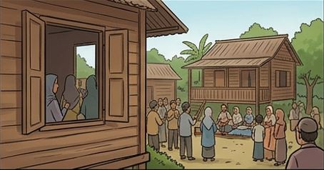 TO NALAMBA MAMBACA-BACA  ORANG YANG AKAN PERGI TASYAKKURAN