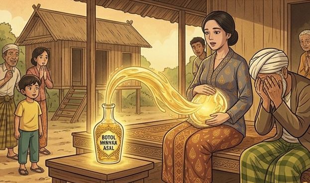 TOMENJARI MINNA' (ORANG MENJADI MINYAK)